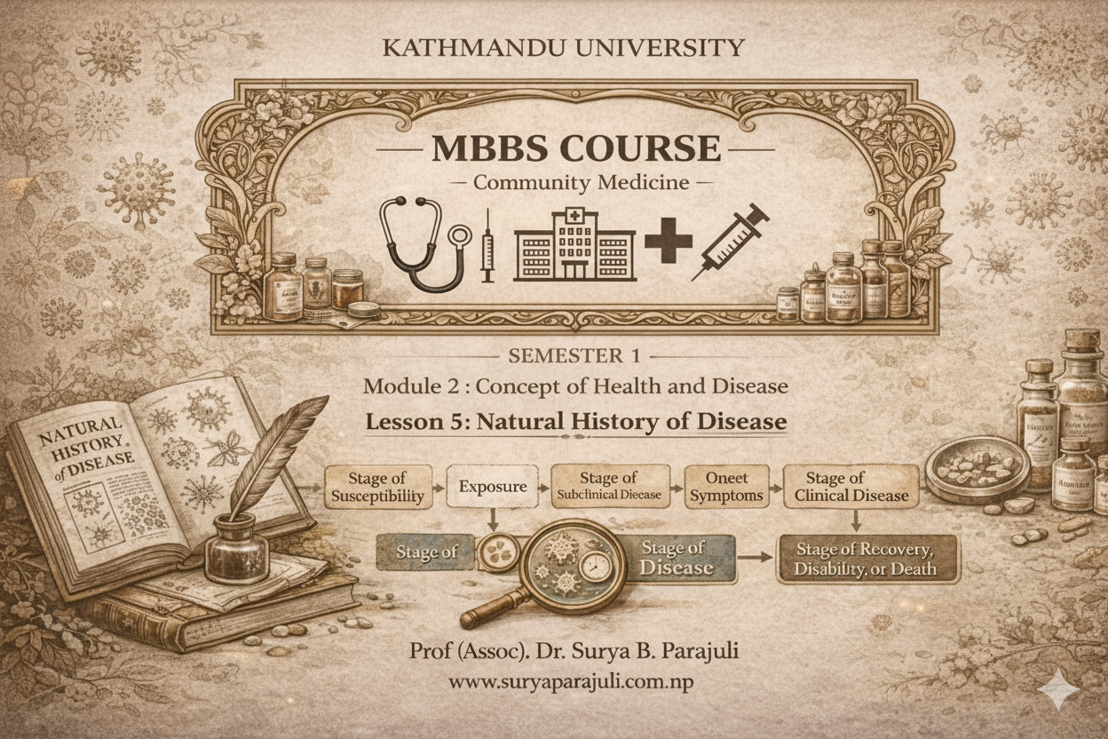 Natural history of disease