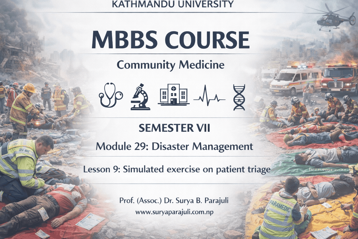  Simulated exercise on patient triage